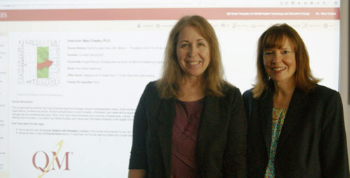 Denise Kreiger and Mary Chayko conference presentation
